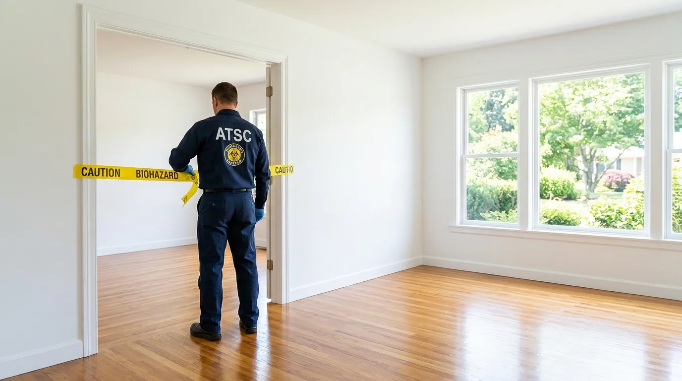 Certified biohazard cleanup crew performing Decomposition Cleanup in Valley Cottage